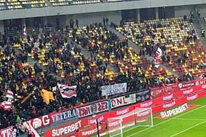 „Odihnește-te în pace, Quentin” » Ce se ascunde în spatele mesajului afișat de fanii lui Dinamo la meciul cu Slobozia