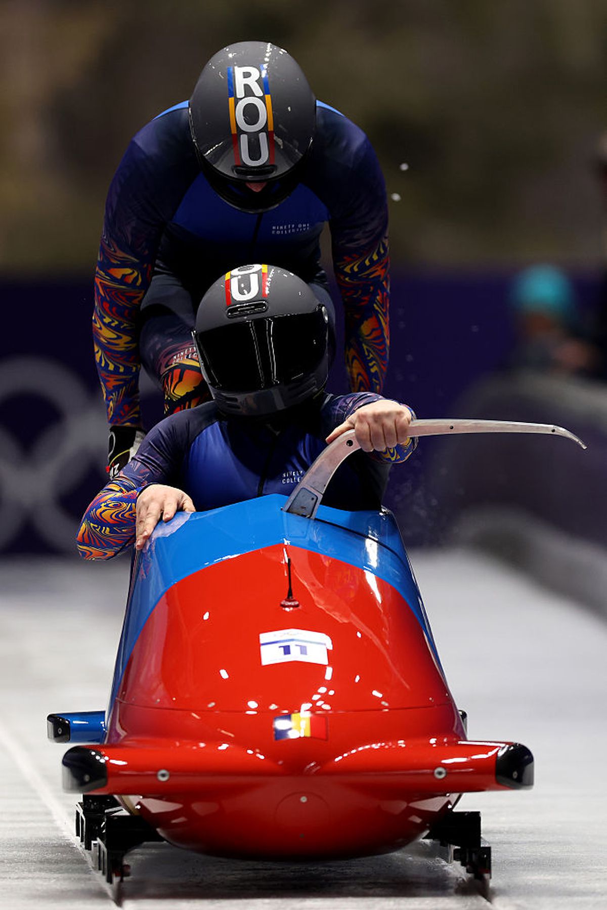 Mihai Tentea și George Iordache, manșă a doua senzațională în proba de bob-2 la Milano Cortina! » Românii sunt pe 5 la mijlocul concursului