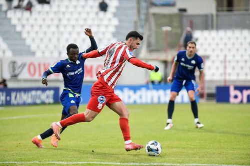 Andrei Ivan, atacantul lui Panserraikos // FOTO: Instagram