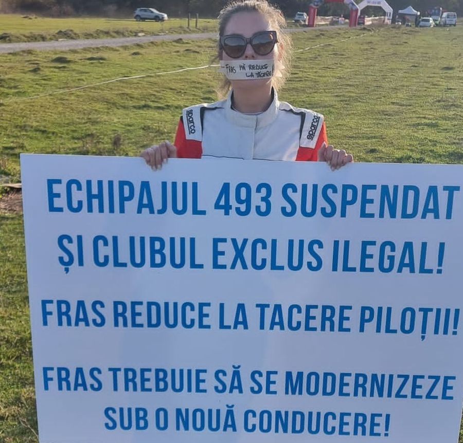 Elena Rădulescu a protestat periodic împotriva FRAS / Sursă foto: Facebook Liber la justiție! Curtea de Apel București a luat decizia care poate schimba regulile jocului în sportul românesc: „Se repară o mare nedreptate”