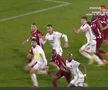 Andrei Chivulete anulează penalty-ul dictat pentru Hermannstadt // foto: capturi Prima Sport