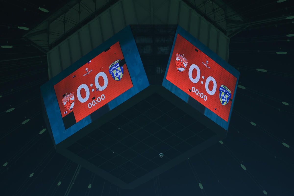 Dinamo - Unirea Slobozia, imagini înaintea partidei de pe Arena Națională