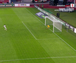 Penalty ratat în Hermannstadt - CFR Cluj. Foto: captură Prima Sport 1