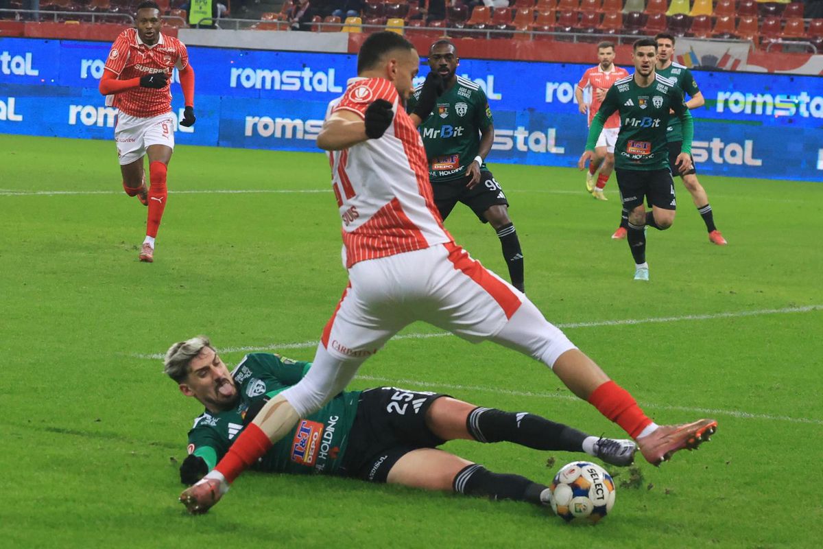 Eroare de arbitraj pe Arena Națională » Slobozia a avut gol valabil cu Dinamo, VAR nu a acordat reușita