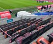 Zona izolată Arena Națională la Dinamo - Slobozia // FOTO: GSP.ro