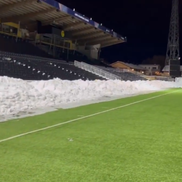 Stadionul lui Bodo/Glimt, cu două zile înainte de meciul cu Inter / foto: X @JanAageFjortoft
