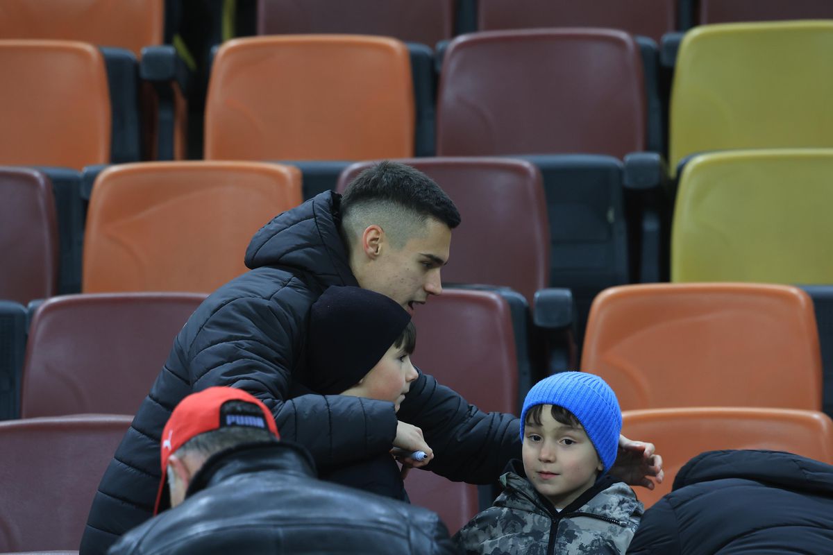 Dinamo - Unirea Slobozia, imagini înaintea partidei de pe Arena Națională