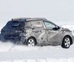 GALERIE FOTO Noul model Dacia Sandero, care va apărea în 2021, testat pe zăpadă: imagini spectaculoase
