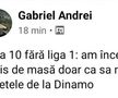 Avalanșă de glume după întreruperea Ligii 1 » Fanii fac haz de necaz: „Ziua 4 fără fotbal: îl sun pe fratele meu să îl scoată pe Moruțan la pauză, ca să îmi aduc aminte de Becali” :D
