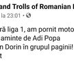 Avalanșă de glume după întreruperea Ligii 1 » Fanii fac haz de necaz: „Ziua 4 fără fotbal: îl sun pe fratele meu să îl scoată pe Moruțan la pauză, ca să îmi aduc aminte de Becali” :D