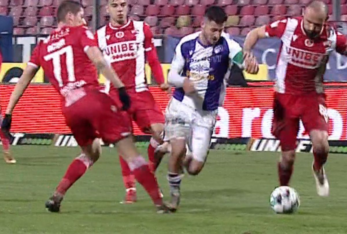 VIDEO Viciere de rezultat în Dinamo - FC Argeș! Încă o eroare imensă în Liga 1 » Curg reacțiile: „Faza e clară” + „Îi mulțumim arbitrului”