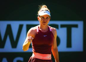 Simona Halep e în semifinale la Indian Wells, după cel mai bun meci al anului!