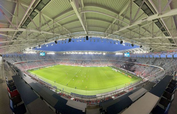 Imagini dezolante în Ghencea » Câți spectatori au venit la CSA Steaua - Unirea Dej, primul meci din play-off-ul Ligii 2