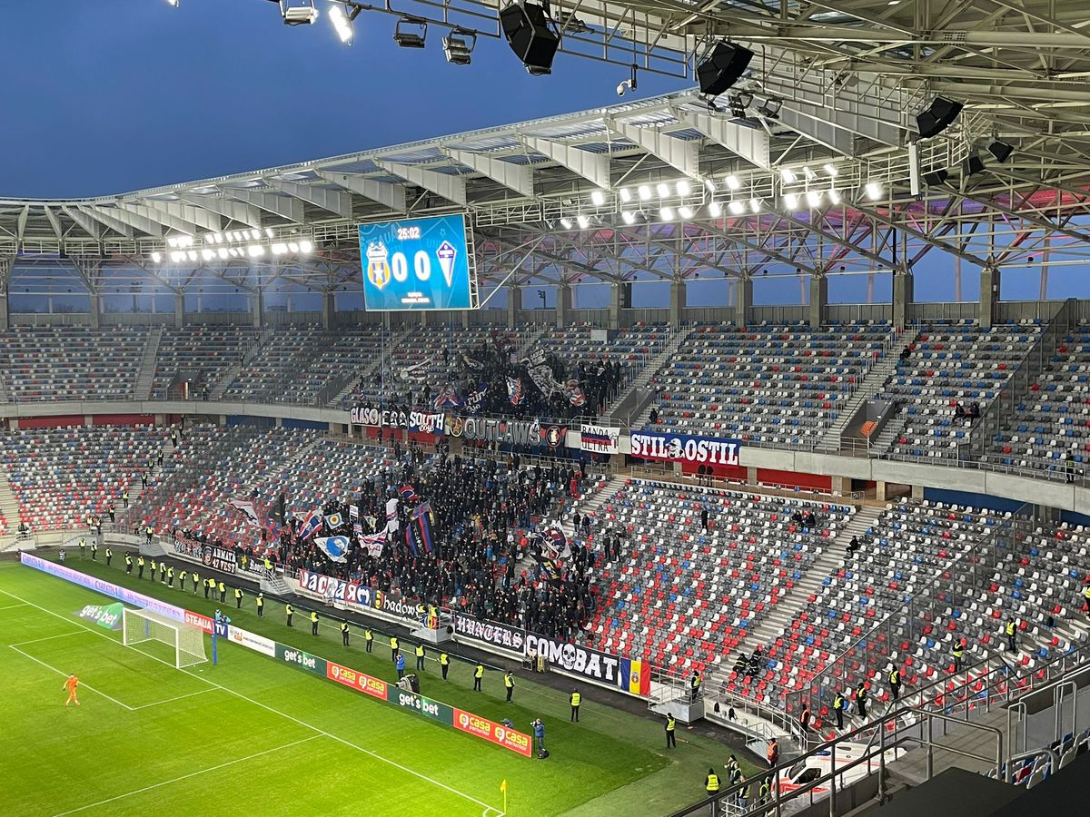 Imagini dezolante în Ghencea » Câți spectatori au venit la CSA Steaua - Unirea Dej, primul meci din play-off-ul Ligii 2
