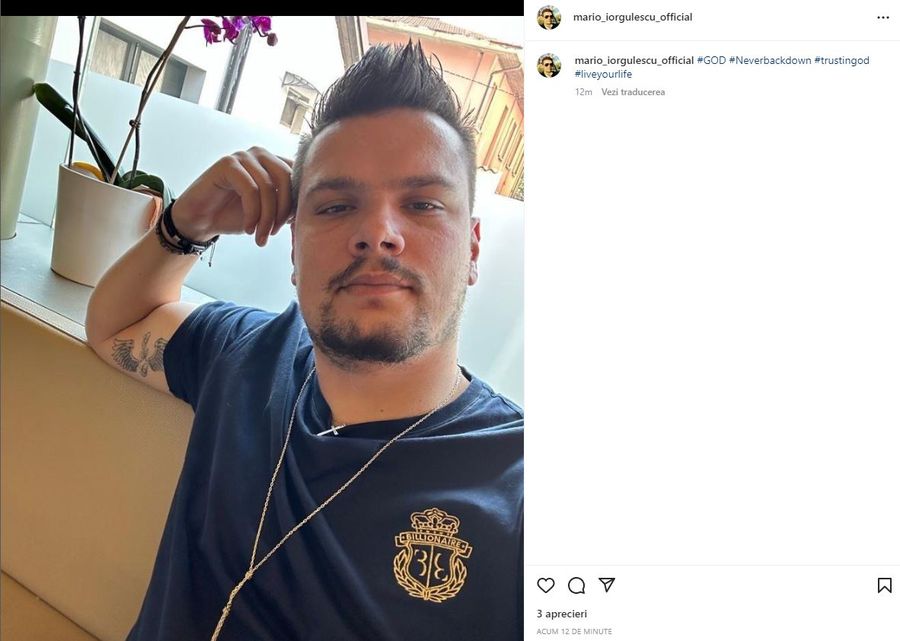 Cum arată în prezent fugarul Mario Iorgulescu » Postare sfidătoare pe Instagram, din Italia: „Mafia. Viață bună”