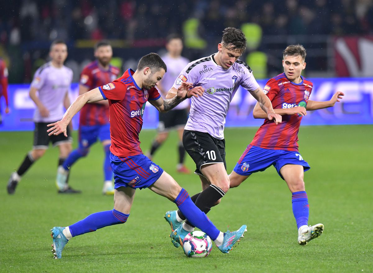 CSA Steaua - Unirea Dej, etapa 1 din play-off-ul Ligii 2