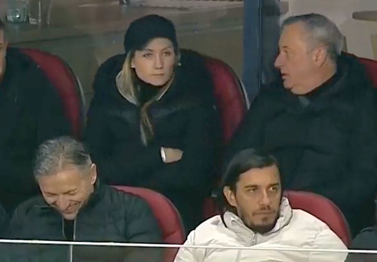 Mircea Rednic și Luana Rednic, în tribune la Sepsi - FCU Craiova