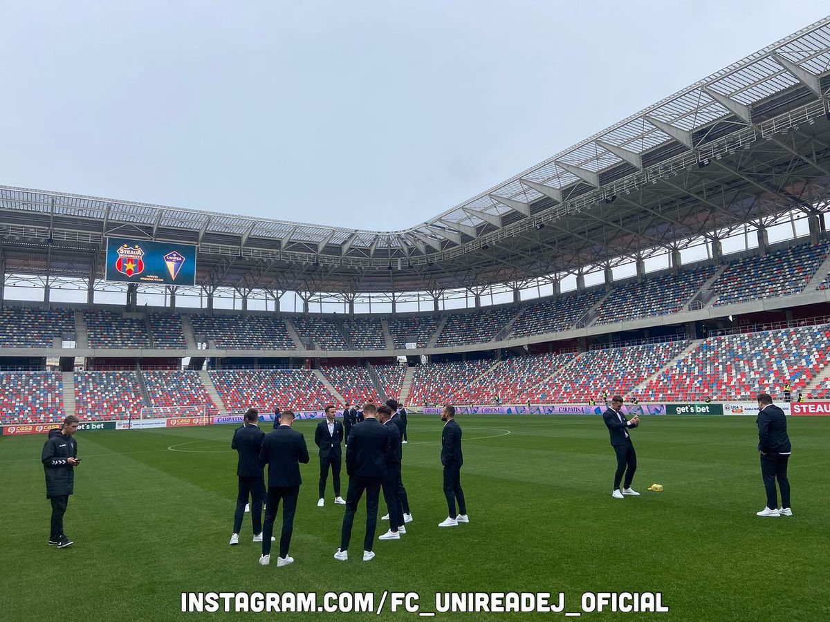 Apariție de Champions League » Cum s-au prezentat jucătorii Unirii Dej în Ghencea, pentru debutul în play-off-ul ligii secunde