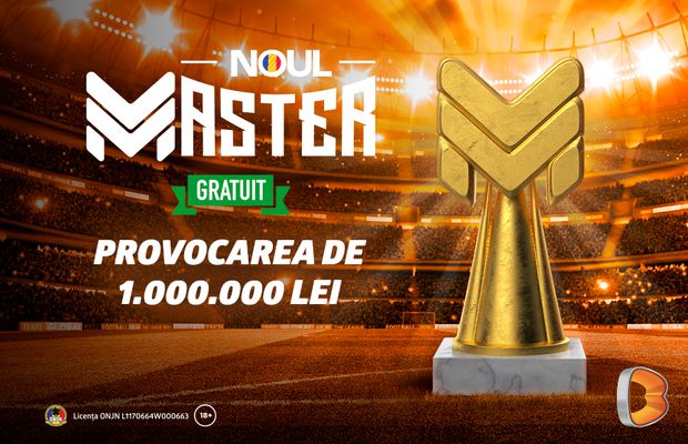 Noul Betano Master îți poate aduce 1.000.000 lei