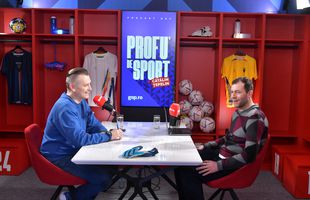 Bogdan Lobonț, la episodul #14 din Podcastul „Profu' de Sport" » Despre obiceiurile nesănătoase din fotbalul românesc, impactul cu cultura lui Ajax Amsterdam și cum a rezistat 8 ani la AS Roma