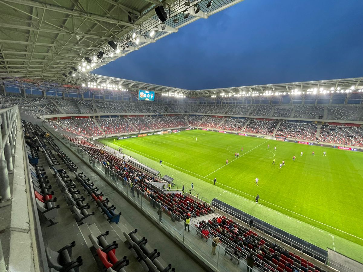 Imagini dezolante în Ghencea » Câți spectatori au venit la CSA Steaua - Unirea Dej, primul meci din play-off-ul Ligii 2