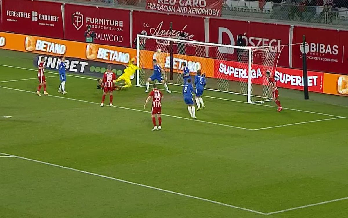 Ionuț Gurău, gafe decisive în Sepsi - FCU Craiova