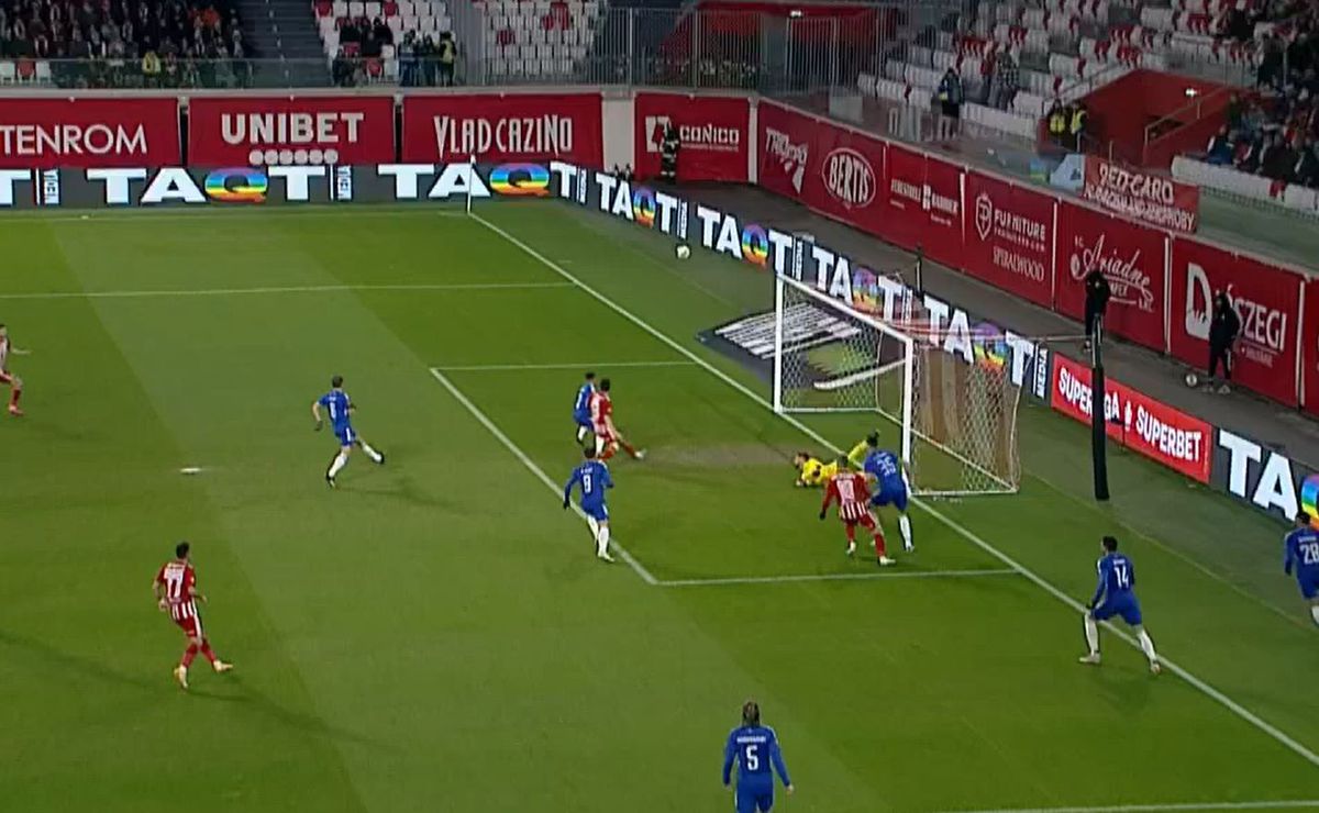 Ionuț Gurău, gafe decisive în Sepsi - FCU Craiova