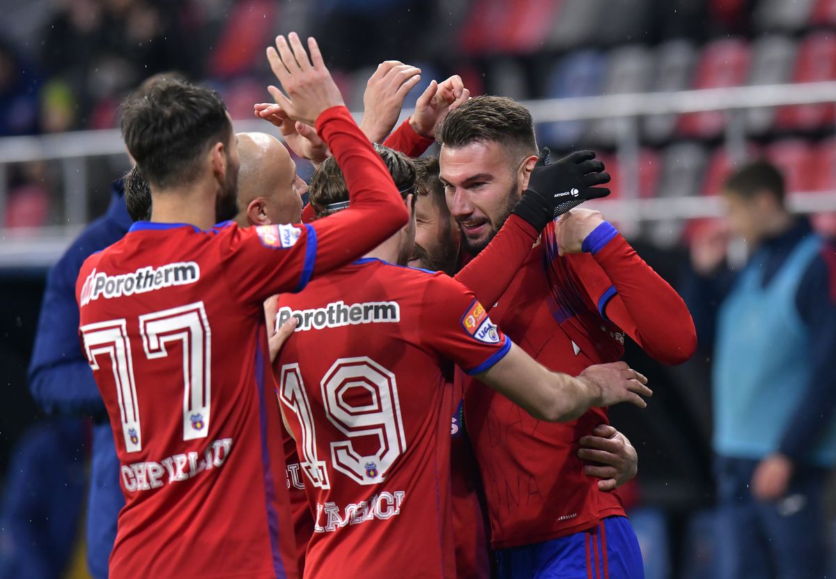 CSA Steaua - Unirea Dej, etapa 1 din play-off-ul Ligii 2