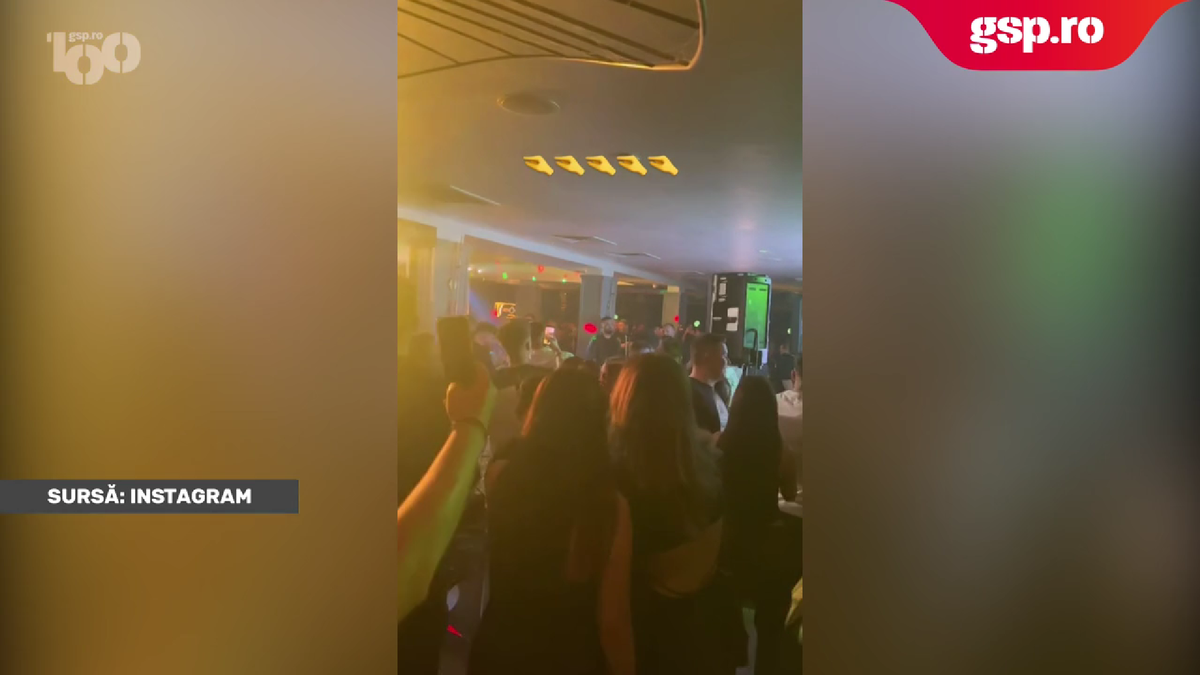 După faptă și răsplată! Louis Munteanu, petrecere în club, pe manele, după „dubla” cu Rapid