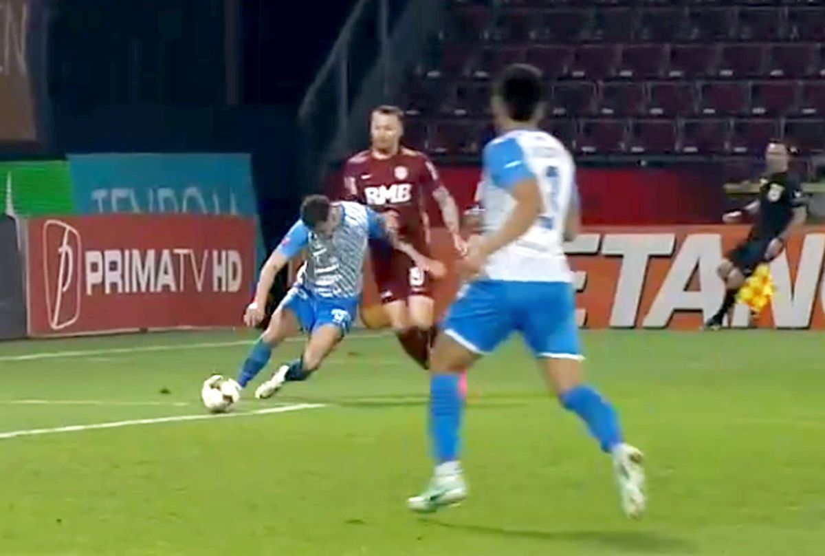 Crăciunescu a dat verdictul: DOUĂ penalty-uri neacordate în CFR - CSU Craiova!