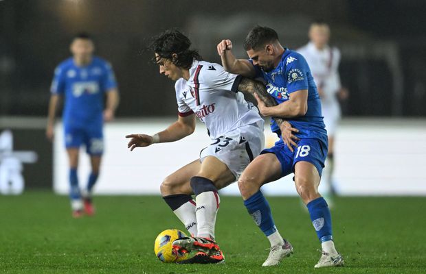 Revenire cu ezitări pentru Răzvan Marin: „A fost în stare să dea dureri de cap întregii defensive” + Notele după eșecul cu Bologna