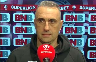 Ivaylo Petev recunoaște: „Da, am fost nervos!” + „După meciul cu FCSB am schimbat multe”