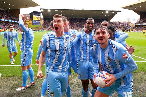 Coventry a dat lovitura în prelungirile partidei cu Wolves // foto: Guliver/gettyimages