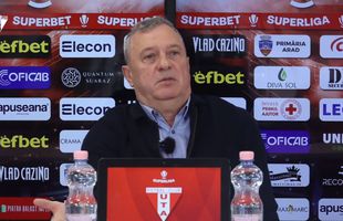 Mircea Rednic, nemulțumit după U Cluj - UTA: „Nu am jucat nimic”