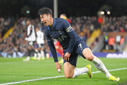 Heung-Min Son în Fulham - Tottenham 3-0 // foto: Guliver/gettyimages