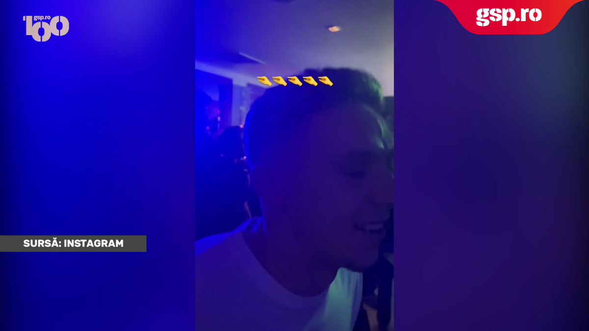 După faptă și răsplată! Louis Munteanu, petrecere în club, pe manele, după „dubla” cu Rapid