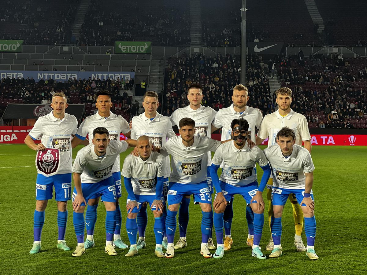 CFR Cluj - Universitatea Craiova, 16 martie 2024