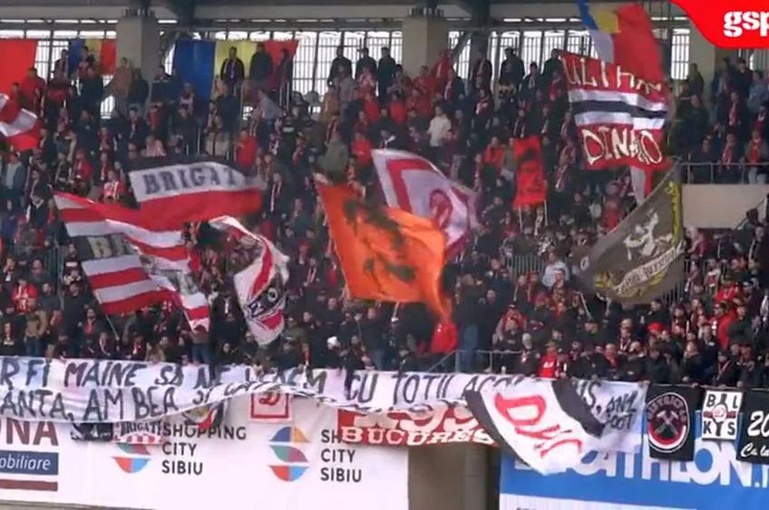 fanii lui Dinamo la Șelimbăr