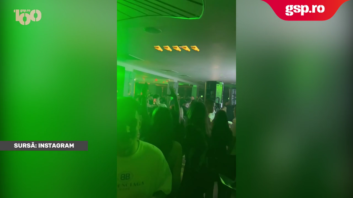 După faptă și răsplată! Louis Munteanu, petrecere în club, pe manele, după „dubla” cu Rapid