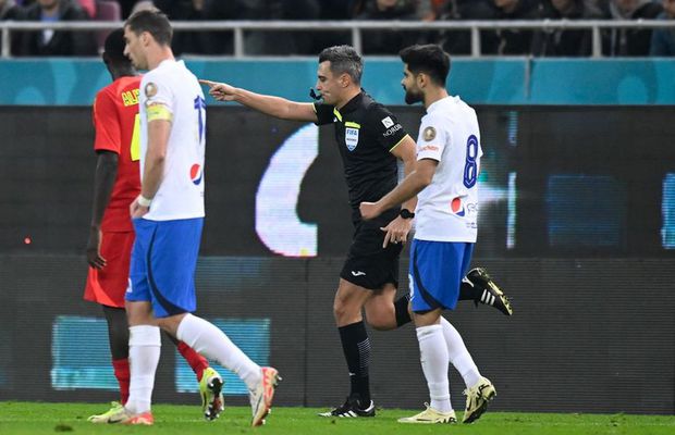 A fost anunțat arbitrul de la FCSB - Sepsi » Probleme mari la ultimul meci + „central” de top la Hermannstadt - Dinamo