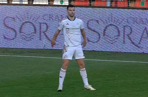 Maciel, gol în Oțelul - Iași / FOTO: Captură TV @Orange Sport 1