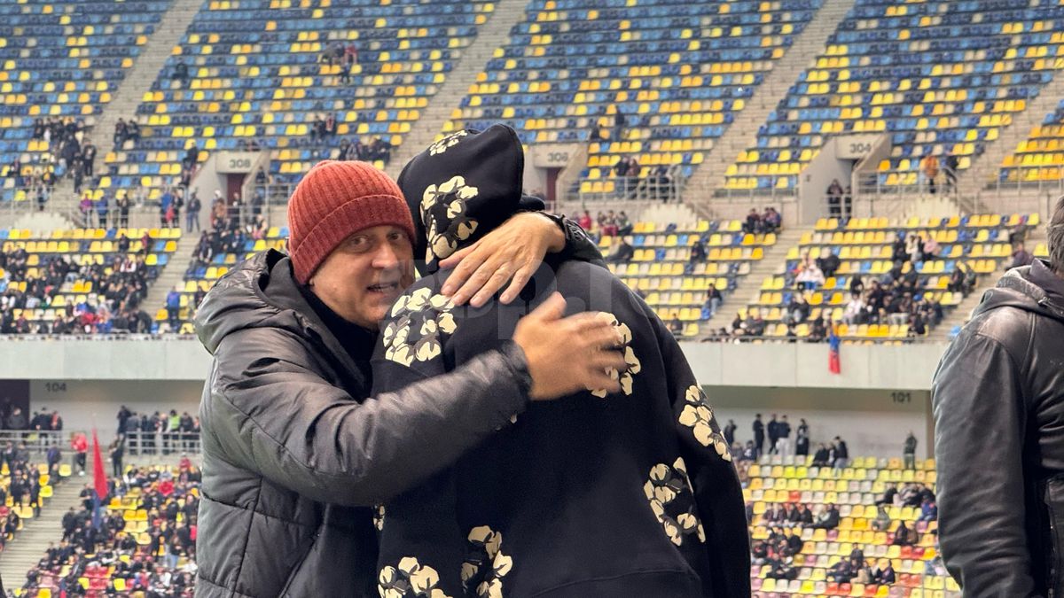 Dan Șucu, surprins la derby alături de jucătorul pe care a luat 500.000 de euro! Mircea Lucescu și Mircea Geoană sunt prezenți pe stadion