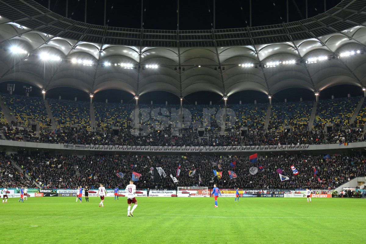 Rapid a rămas în 10 oameni contra FCSB-ului. Un expert în arbitraj contestă: „Niciodată galben acolo!”