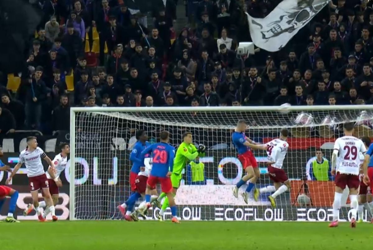 Franz Stolz, gafă în FCSB - Rapid