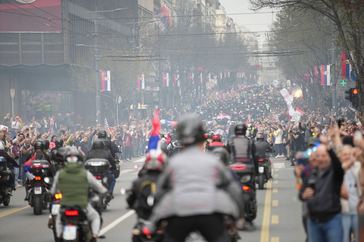 Protest în Serbia, 15 martie 2025