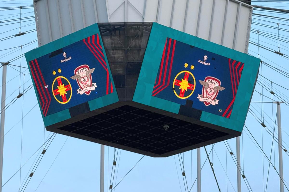 FCSB - Rapid, imagini dinaintea meciului