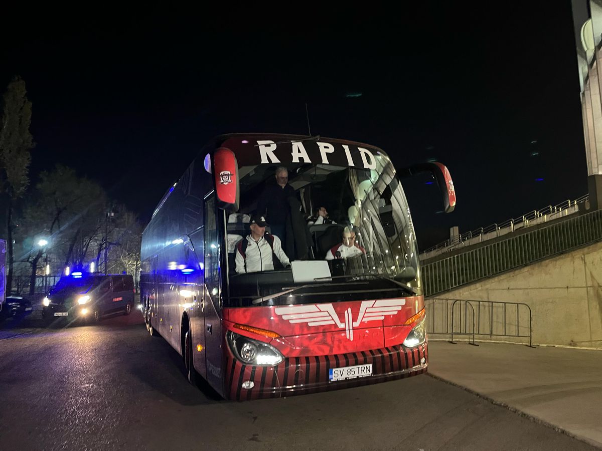 FCSB - Rapid, imagini dinaintea meciului
