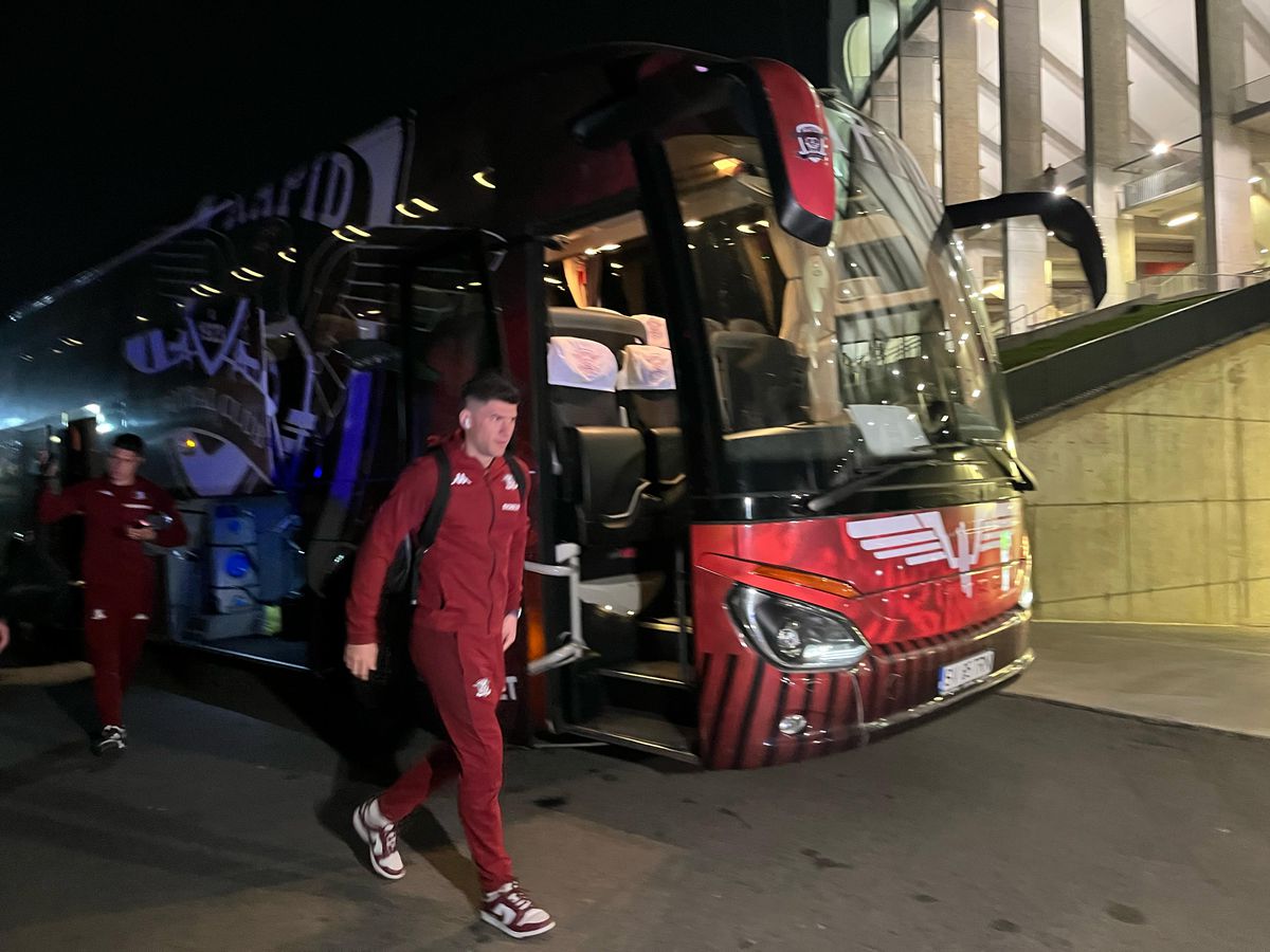 FCSB - Rapid, imagini dinaintea meciului