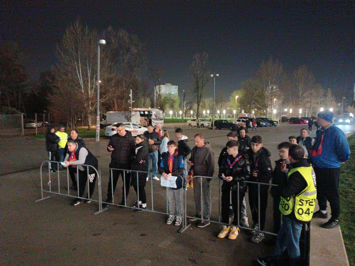 FCSB - Rapid, imagini dinaintea meciului