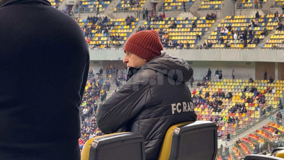 Dan Șucu, surprins la derby alături de jucătorul pe care a luat 500.000 de euro! Mircea Lucescu și Mircea Geoană sunt prezenți pe stadion